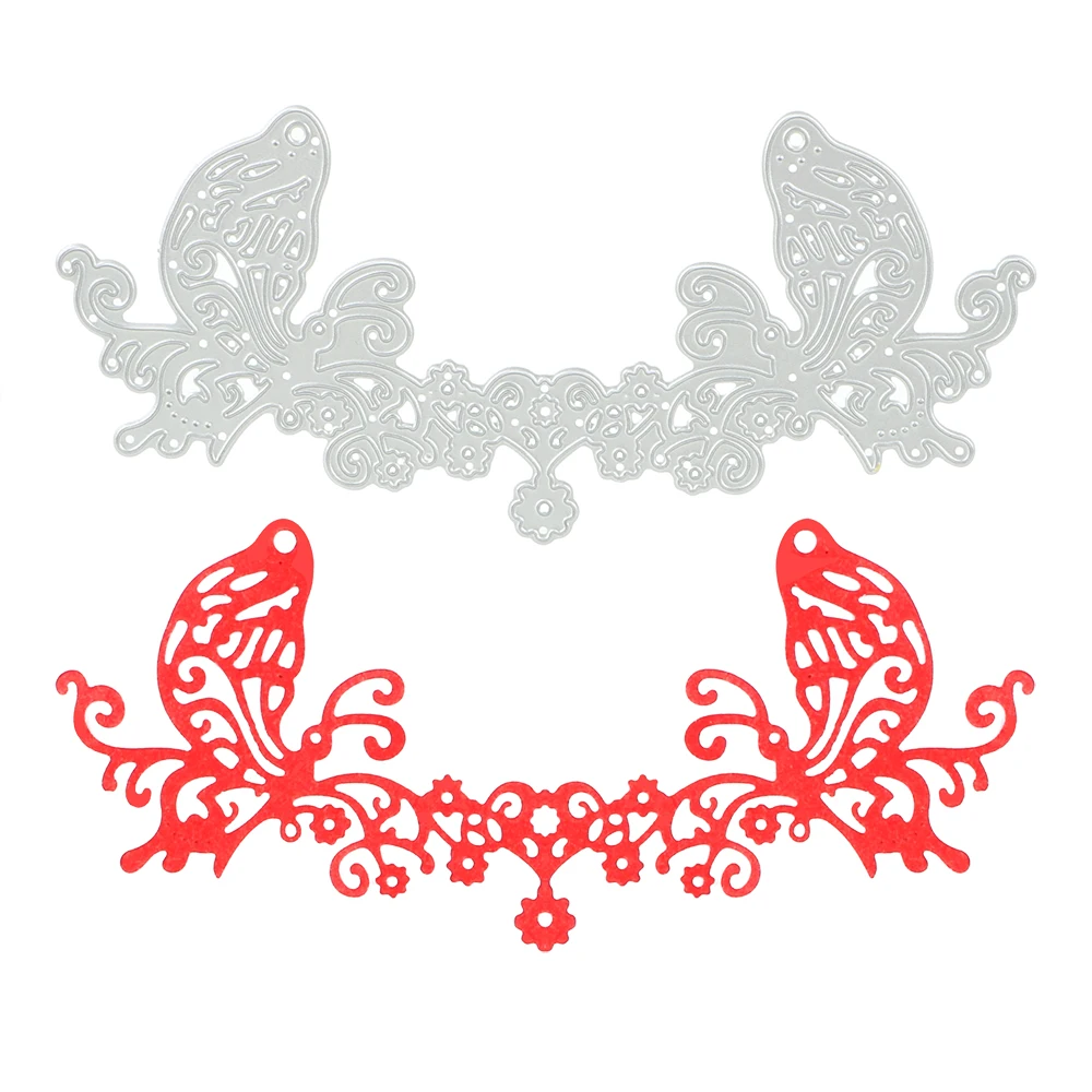 Бабочка Подарочной Коробке металлический Трафаретный вырубной штамп украшения