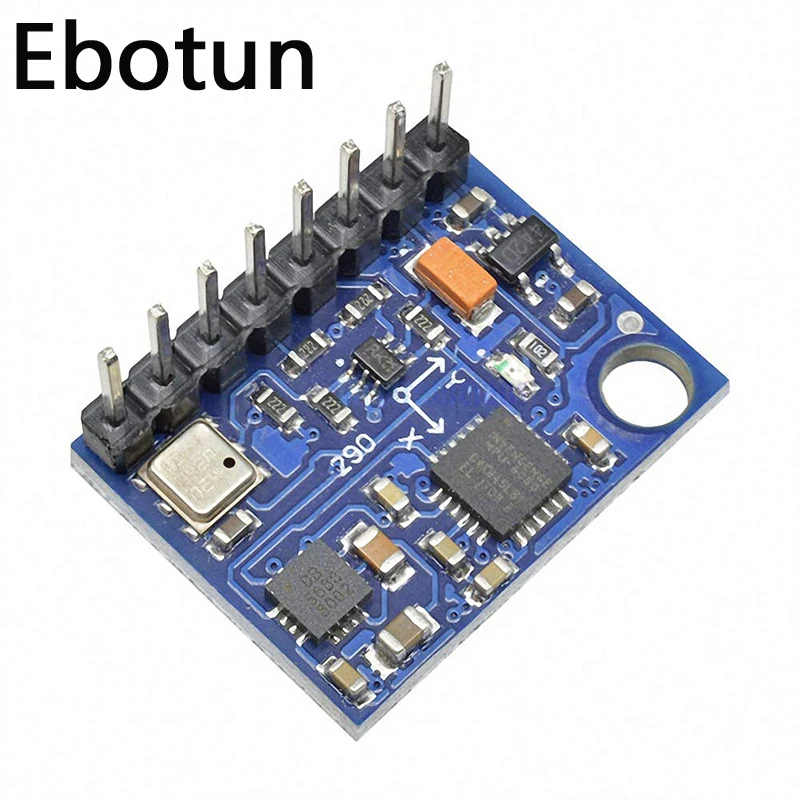 Датчик модуля MPU6050 HMC5883L BMP180 GY87 для Arduino | Электронные компоненты и принадлежности