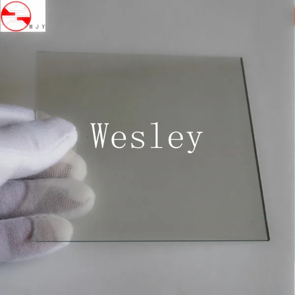 FTO Токопроводящее стекло 100*100 для применения солнечных элементов с