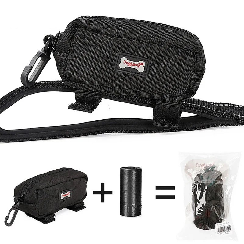 Сумка-дозатор для уборки собак складная уличная дорожная сумка отходов чистки