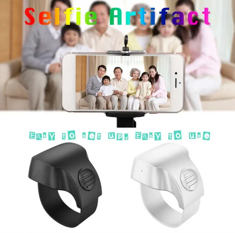 Беспроводное мини-кольцо для селфи с пультом дистанционного управления телефона