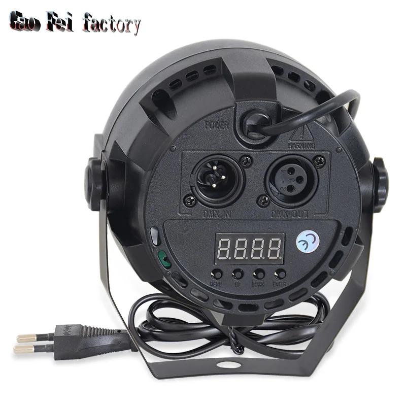 Сценический светильник DMX RGBW LED Par мини Лира стирка 36 Вт без каблука с 512DMX