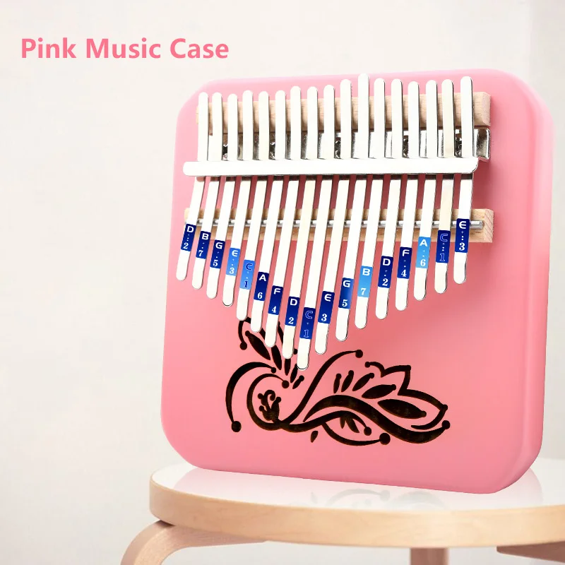 8 видов стилей 17 клавиш калимба фортепиано высокое качество сосна дерево Африка