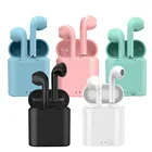 Миниатюрные беспроводные наушники, музыкальная гарнитура, спортивные наушники-вкладыши, водонепроницаемые Bluetooth наушники для Huawei OPPO iPhone Xiaomi TWS Pods