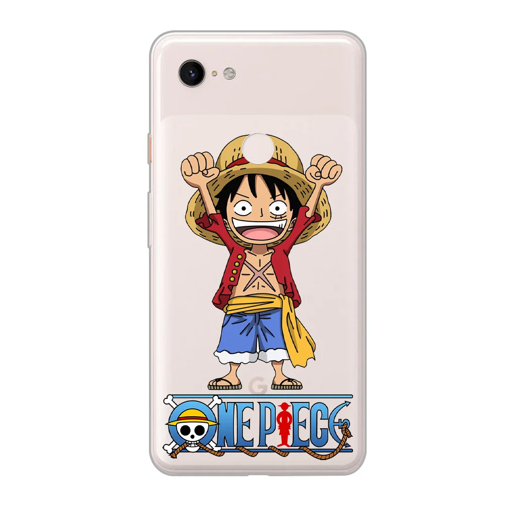 

ciciber Cute Anime Phone Cases Funda for Google Pixel 5 4 3 2 3A 4A XL 5G Silicone TPU Cover for Google Pixel 3XL 2XL Coque Capa