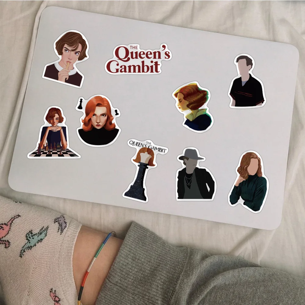 

30/50 PCS The Queen's Gambit Stickers Sticker Waterproof Decal Vinyl Motorcycle Skateboard Suitcase Laptop Car Truck Kids Toy
