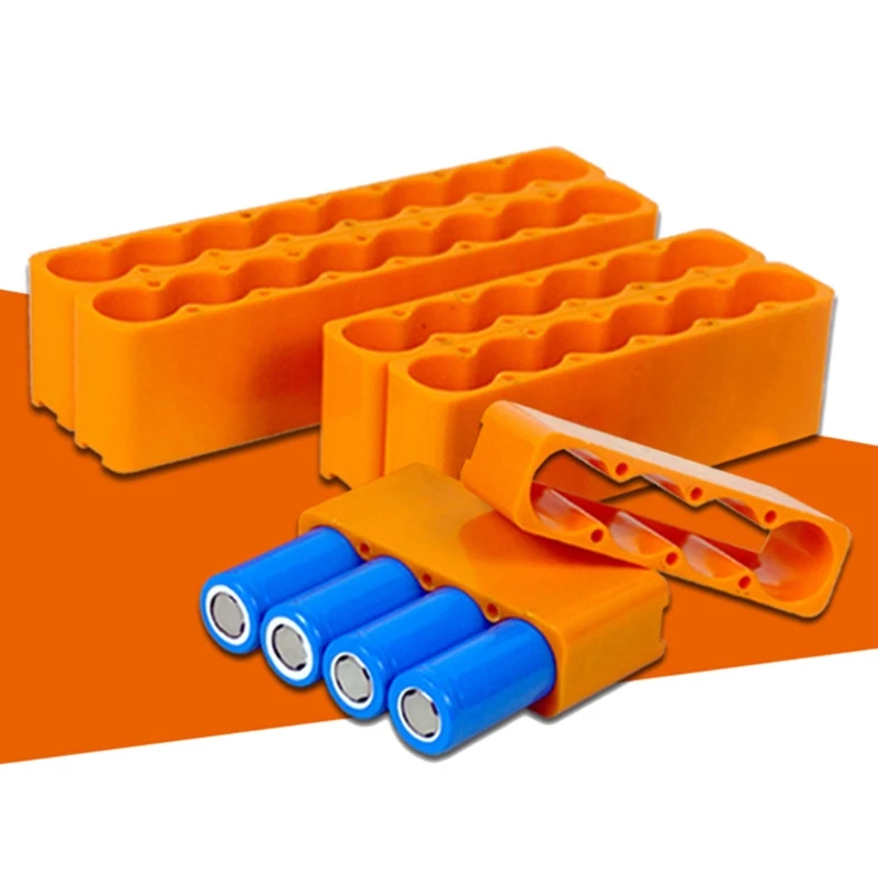 

Lithium Battery Fixture Single Row Double-sided 18650 Battery Spot Welding Fixer U7EA