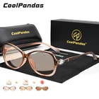 2022 Роскошные брендовые квадратные фотохромные очки с бриллиантами Женские поляризационные тонированные линзы антибликовые солнцезащитные очки lunette солнечные очки для женщин
