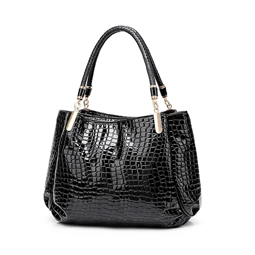 

Fashion Alligator Casual Tote Shoulder bags Top-handle Bags Crocodile Pattern Luxury Designer Large Capacity Shopping Tote Bags