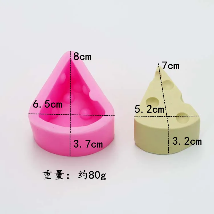 Форма для сыра DIY формы свечей торта легкая 3D Рождественская силиконовая форма