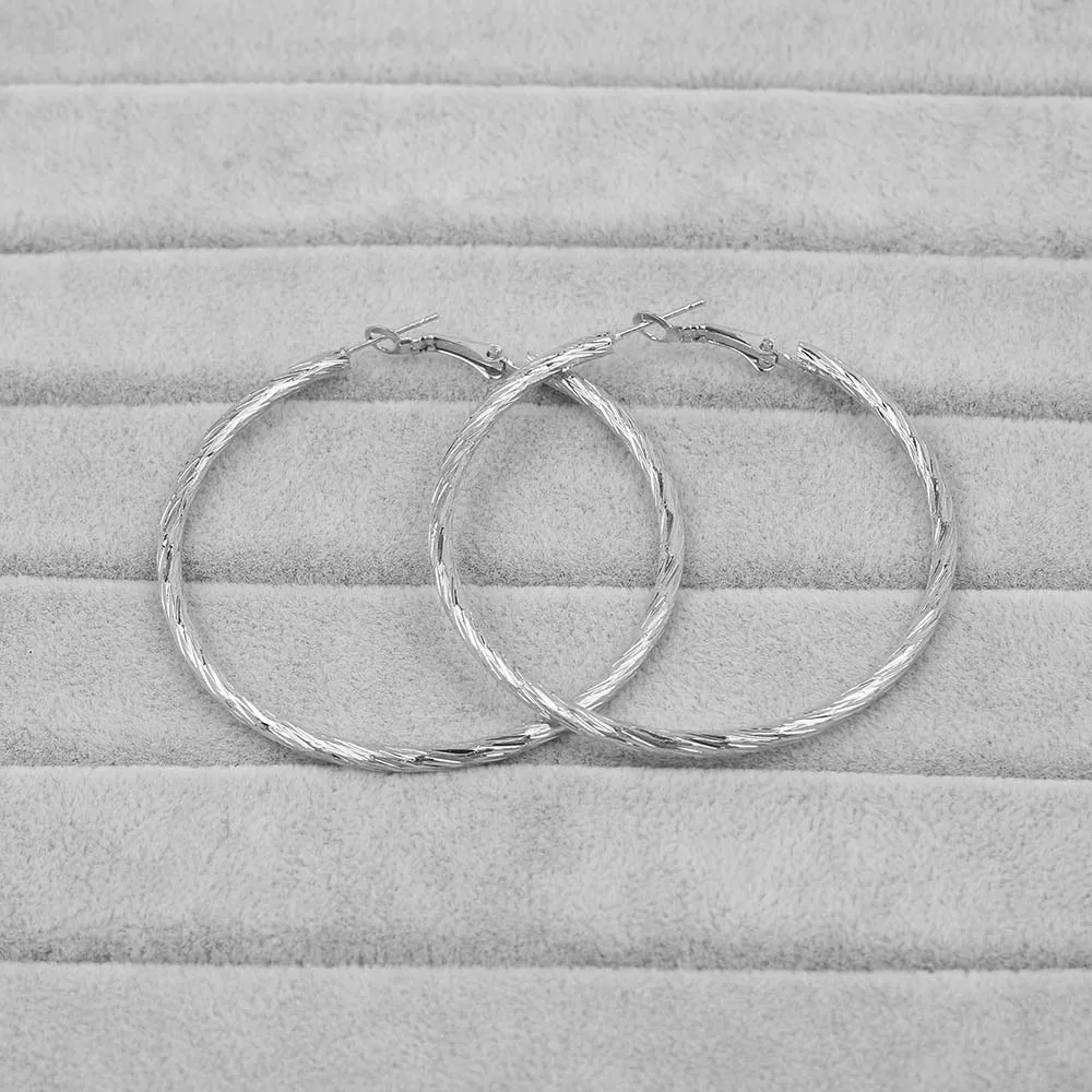 Silver Circle BLIJERY/модные серьги-кольца в геометрическом стиле для женщин и девочек, ювелирные изделия в стиле панк, золотые, серебряные цвета, сережки-гвоздики, Femme - Окраска металла: Silver Circle