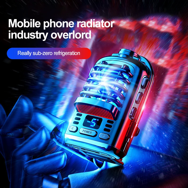 Portable Usb Phone Cooling Fan Mute Game Cooler Temperature Control Radiator For Smartphone Iphone Xiaomi Samsung | Мобильные