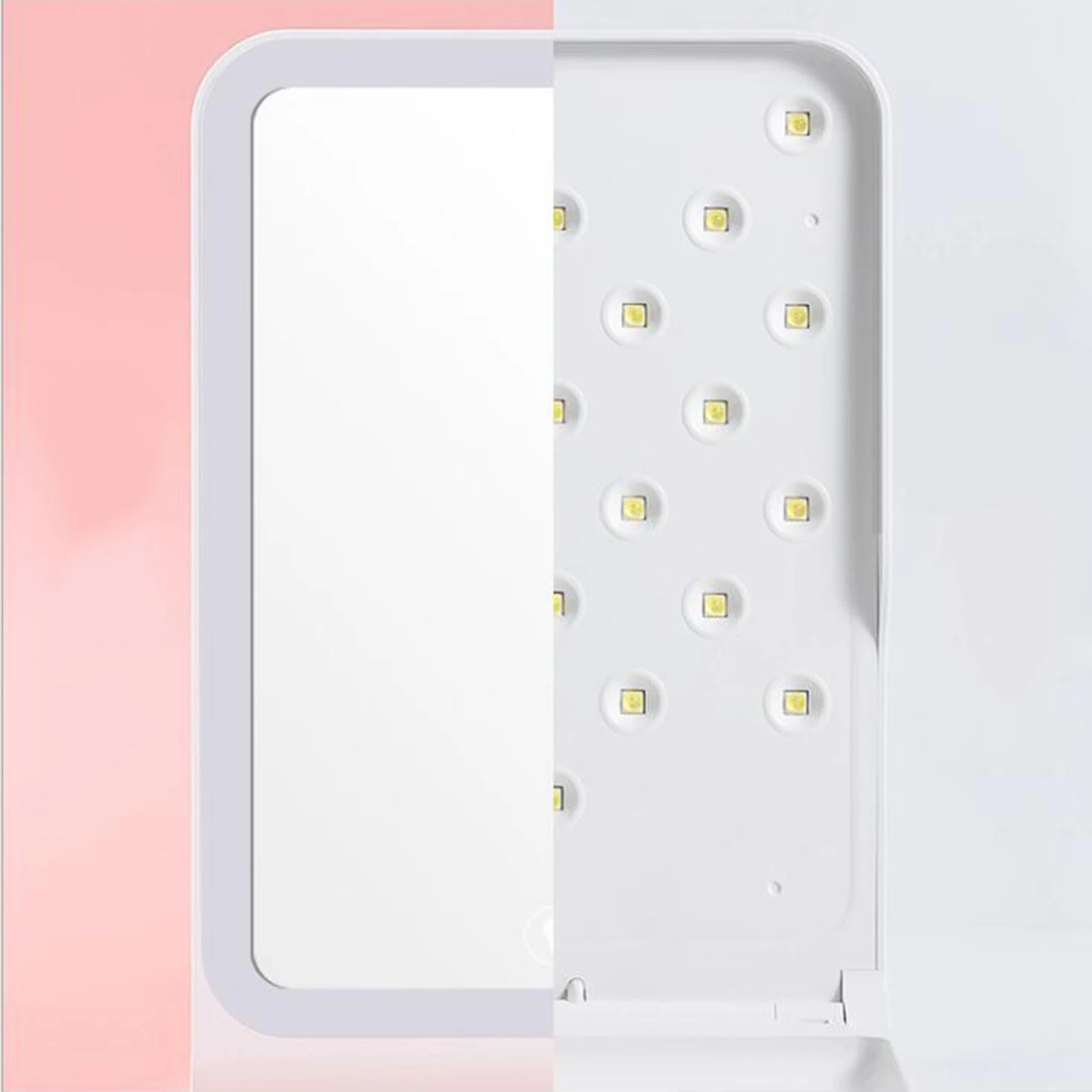 

Nail Dryer Lamp Foldable Beauty Beauty Makeup Mirror for Women Girls US Plug