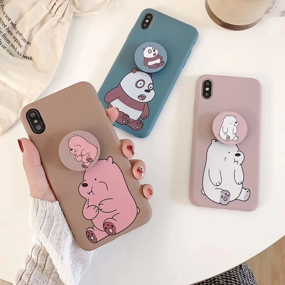 Мы вся правда о медведях игрушечный Единорог жидкости крышка для Vivo IQ00 V17 Neo S1 Y7S Z5 V15 X20 X23H X27 X9 X9S V5 Plus Мягкий чехол для телефона чехол