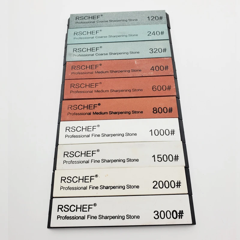 [Новинка] точильный камень для ножей большого размера зернистость 120 3000 #