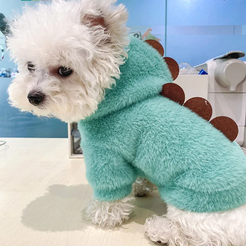 

Новый зимний костюм для собак, Летящий дракон, раньше для собак, Теплый Щенок, Тедди, одежда для кошек