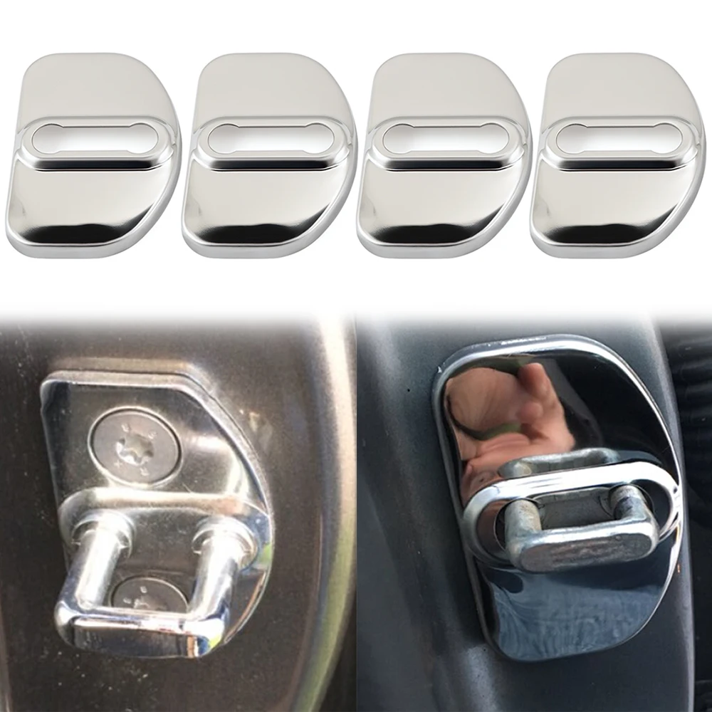 2018 New Arrival 4pcs/set case for Lada XRAY Vesta SW Cross car Stainless Steel Door lock protecting covers styling | Автомобили и