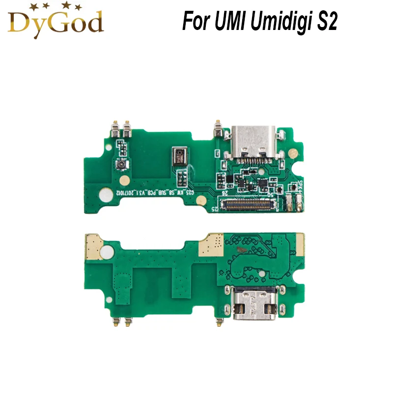 Для UMI Umidigi S2 Микро Док станция разъем Плата USB зарядный порт гибкий кабель Замена