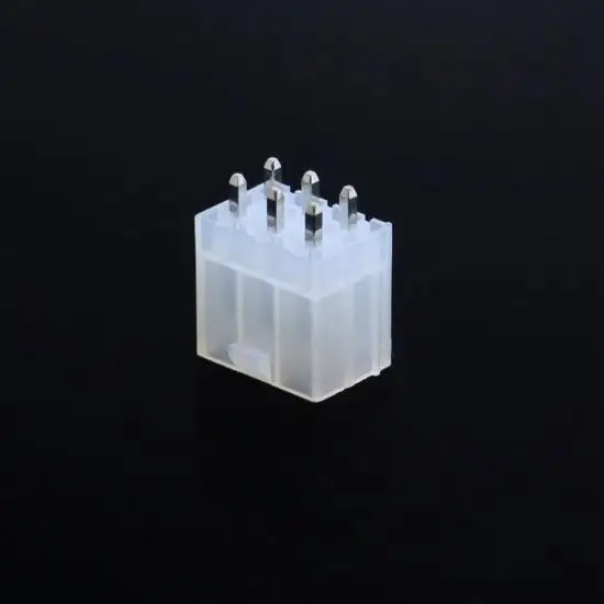 10pcs of 6 pin straight needle connector 6pin plug for ASIC PCB CPU hashboard |