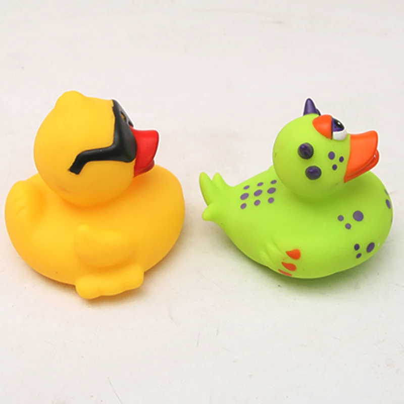2 шт. игрушка для Ванны Утки плавающие водные игрушки мини красочные мягкие