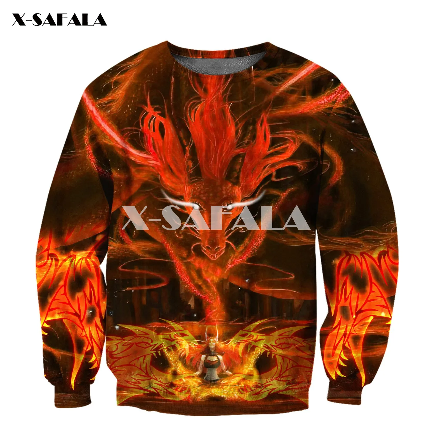 

Amazing Blue Dragon Spirit Tattoo 3D Print XS-7XL Hoodie Man Women Harajuku Outwear Zipper Pullover Sweatshirt Unisex-5