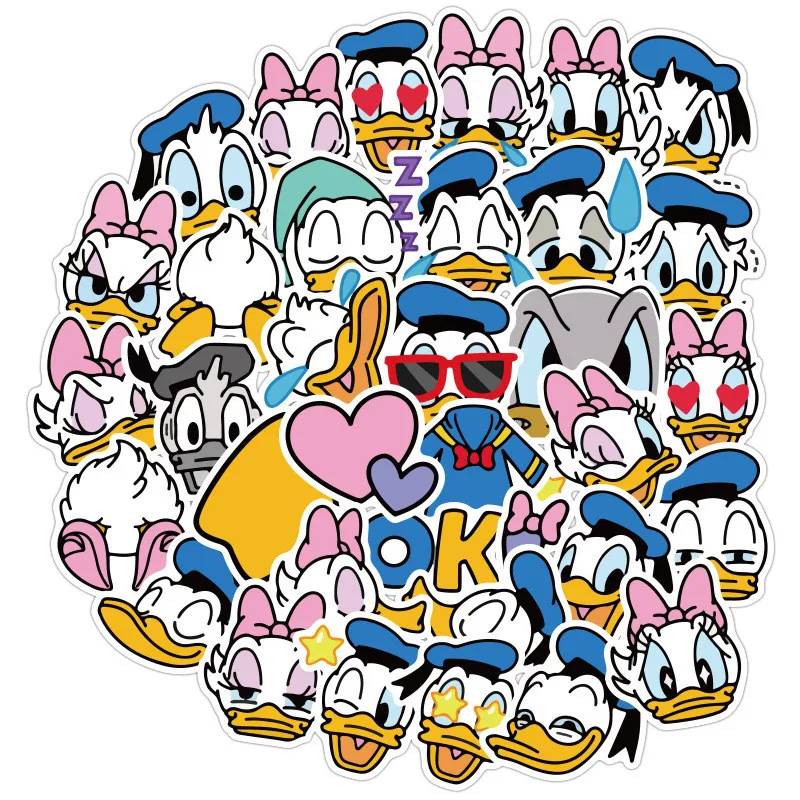 Для выведения токсинов 40 шт Наклейка Дисней игрушка Дональд Дак Минни стежка