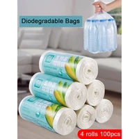 corn biodegradable household garbage bags classified disposable toilet cleaning kitchen trash bags thicker plastic bags break