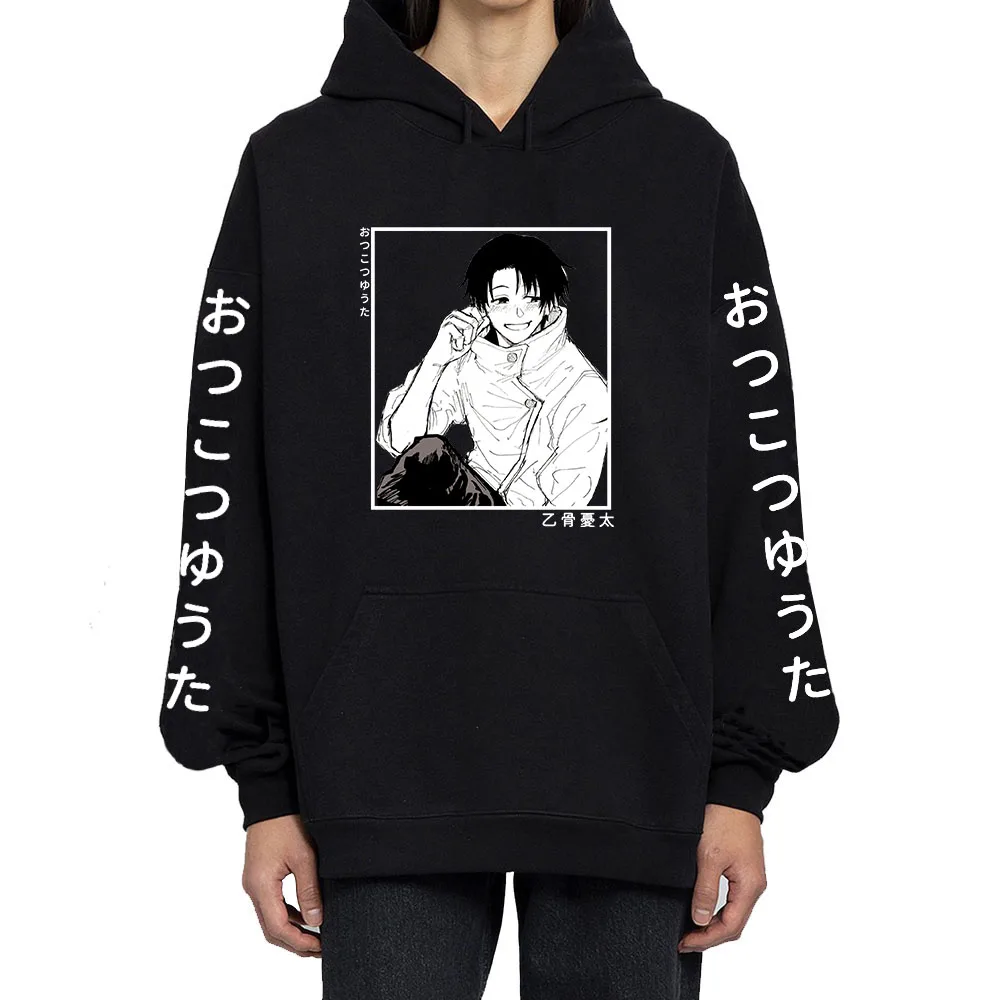 

Новинка, толстовка с капюшоном из аниме джуютсу кайсен, свитшот, одежда для женщин/мужчин