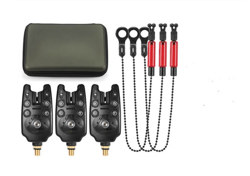 

LED Wireless Fishing Bite Alarms for Fishing Rod Water Resistant Adjustable Tone Volume Sensitivity Sound Alert