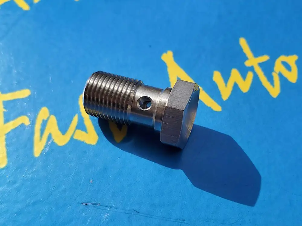 Концевой штуцер для тормозного шланга из нержавеющей стали M10 P1.0 * 1 0 20 мм |