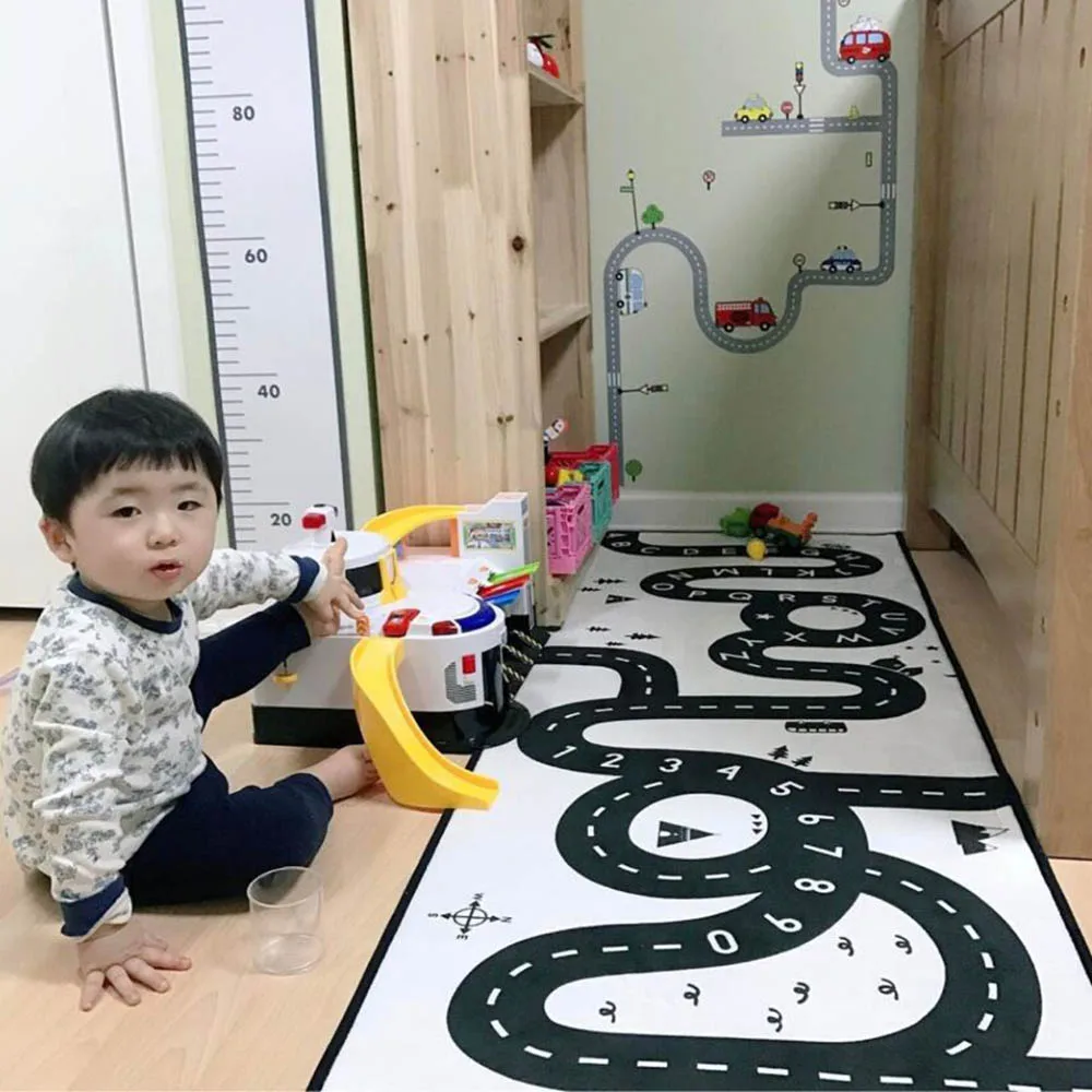 Детский коврик Приключения игровой для малышей одеяло ползания детей