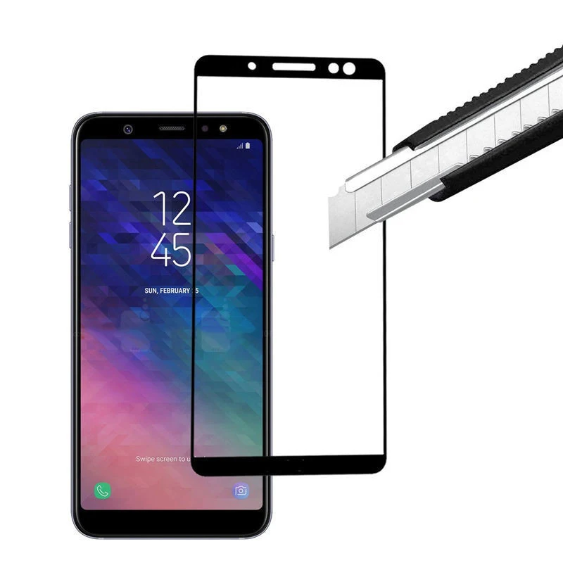 Для samsung Galaxy A7 2018 закаленное Стекло для A6 7 A750F A750 SM Экран протектор Полный крышка
