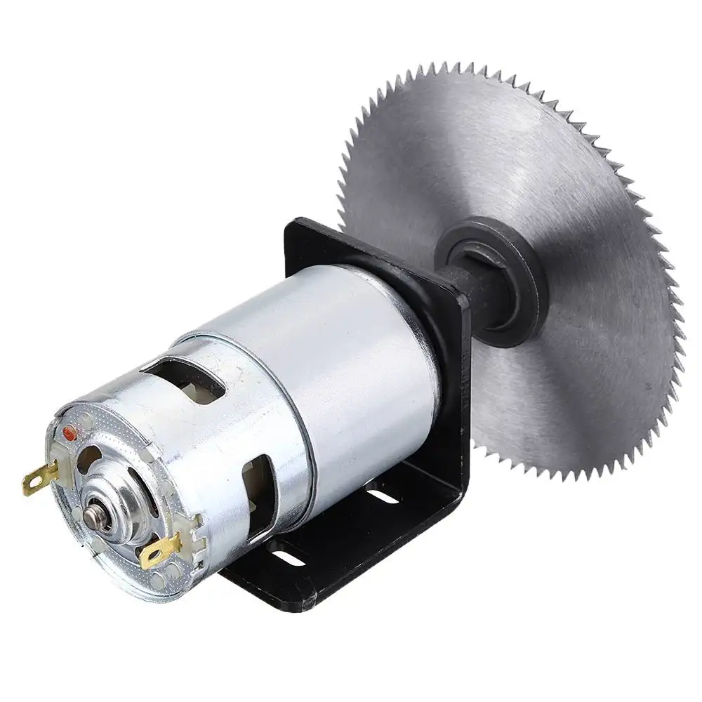 Токарный станок постоянного тока 12 24 В набор для моторной настольной пилы 895 с