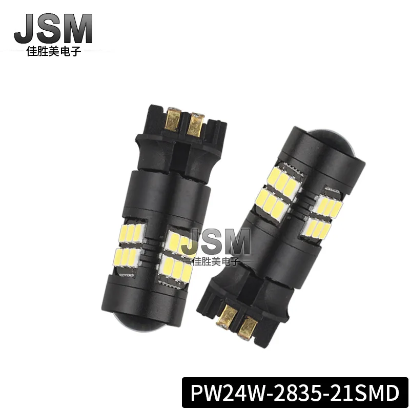 

New Pw24w 2835 21smd Highlight Rogue Reversing Bulb Turn Signal Led Pw24w Bulb Car Led Light Led Lights for Car Car Accessories