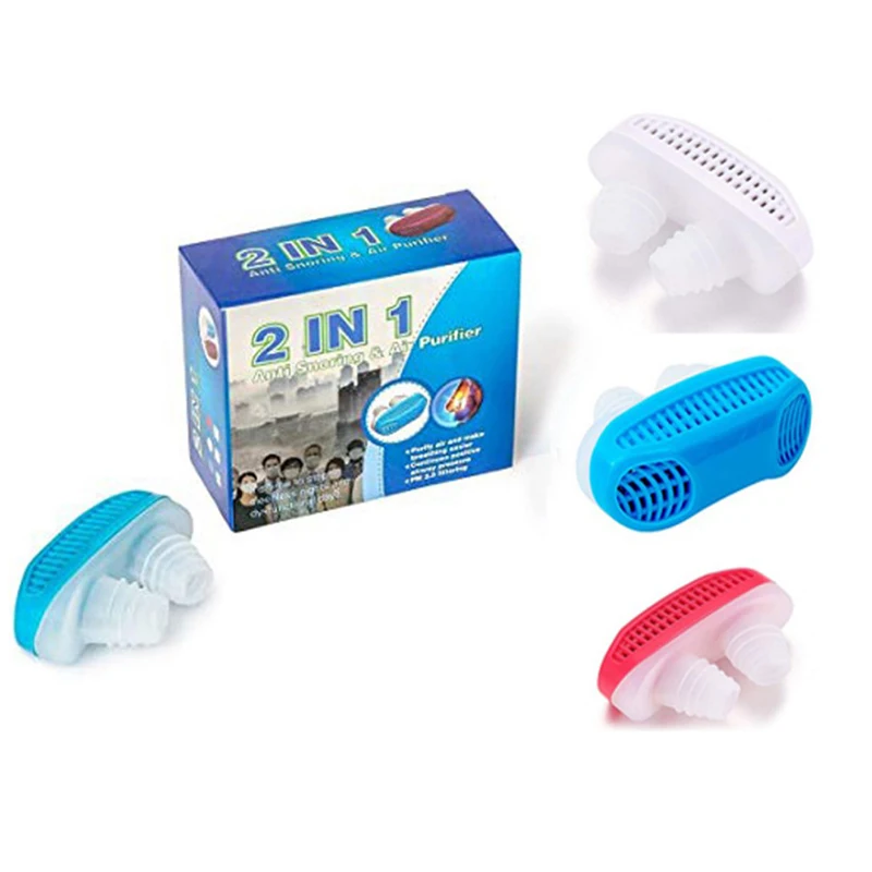 

Silicone anti snoring Nasal Dilators Anti Snore Nose Clip Sleep Tray Sleeping Aid Apnea Guard Night Device