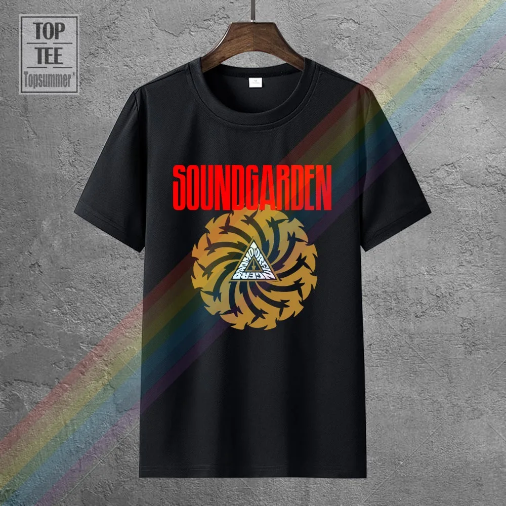 

Soundgarden Badmotorfinger'92 Tshirts Goth Gothic Tee-Shirt Emo Punk Men'S New Girl Top T Shirt Rock Hippie T Shirts