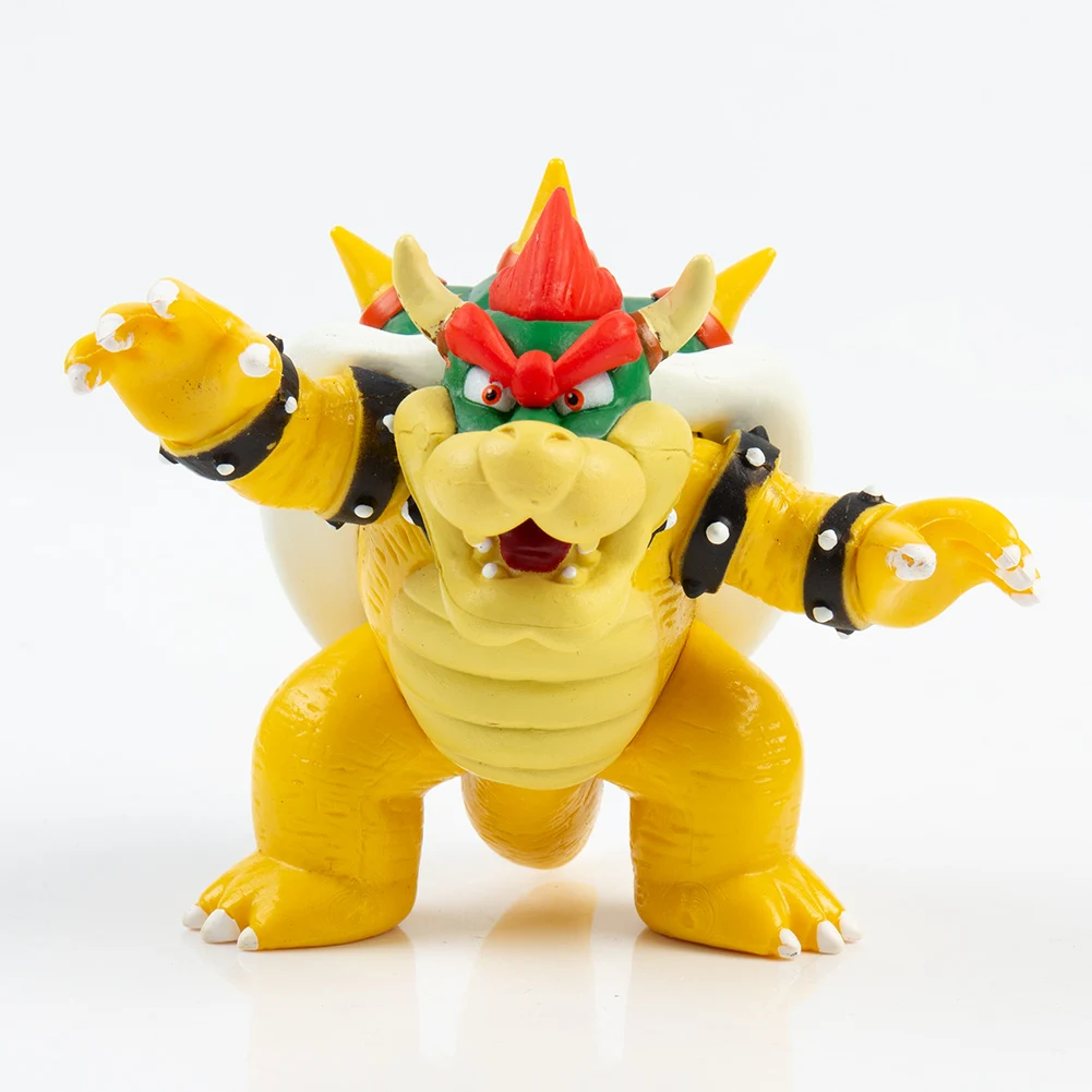 Супер Марио Bros ПВХ фигурка модель Bowser для детей подарок|Игровые фигурки и