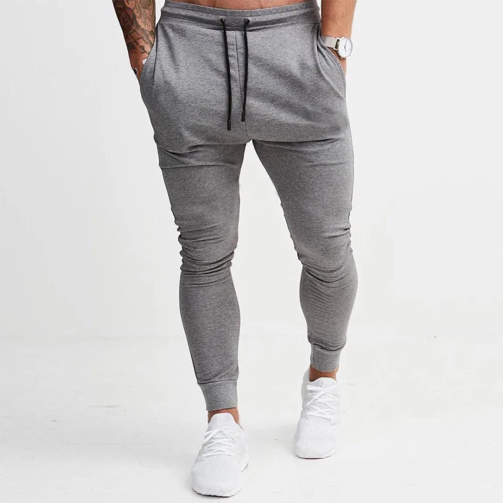 

2019 Pants Men Brand Gyms Men Joggers Sweatpants Trousers Men Pantalon Homme Jogger Hombre Streetwear Men Pants