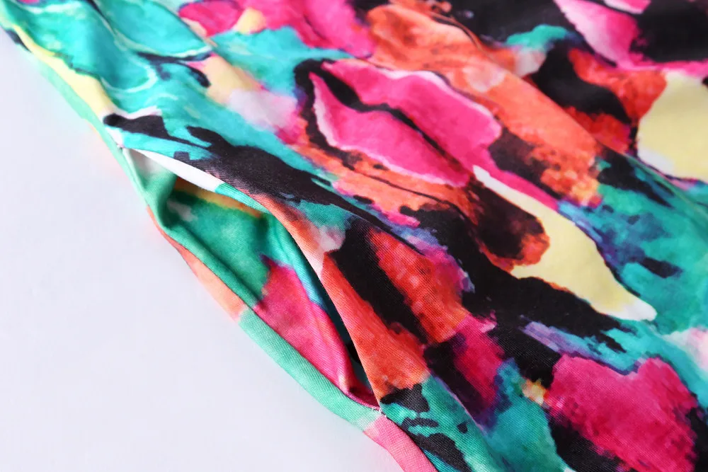 

Women's Summer Casual Sleeveless Floral Printed Swing Dress Sundress with Pocket Vestidos De Verano#G