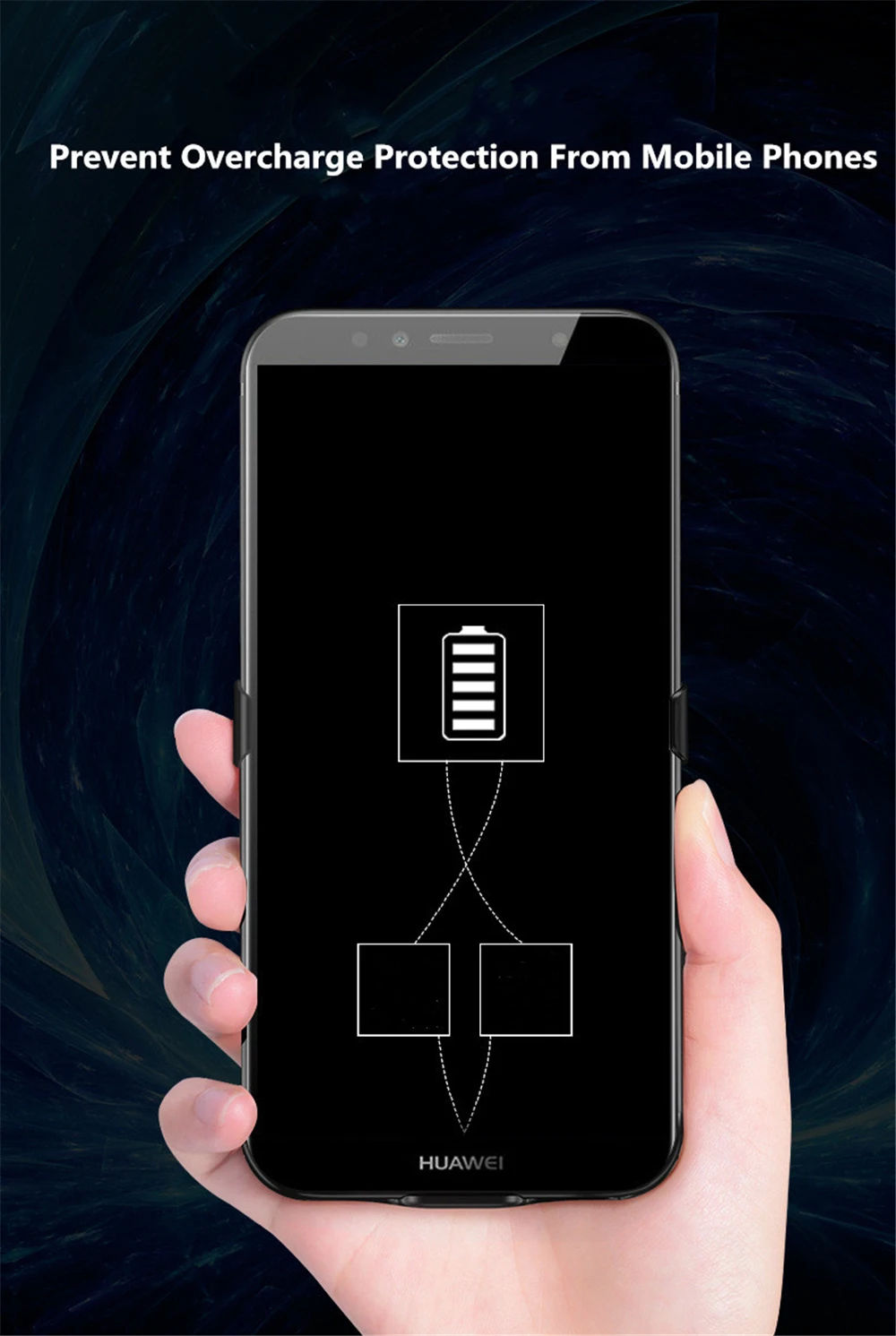 6800 мА/ч Расширенный чехол для телефона с аккумулятором питания для huawei Honor 7A Pro, чехол для резервного зарядного устройства для Honor 7A Pro, чехол для внешнего аккумулятора