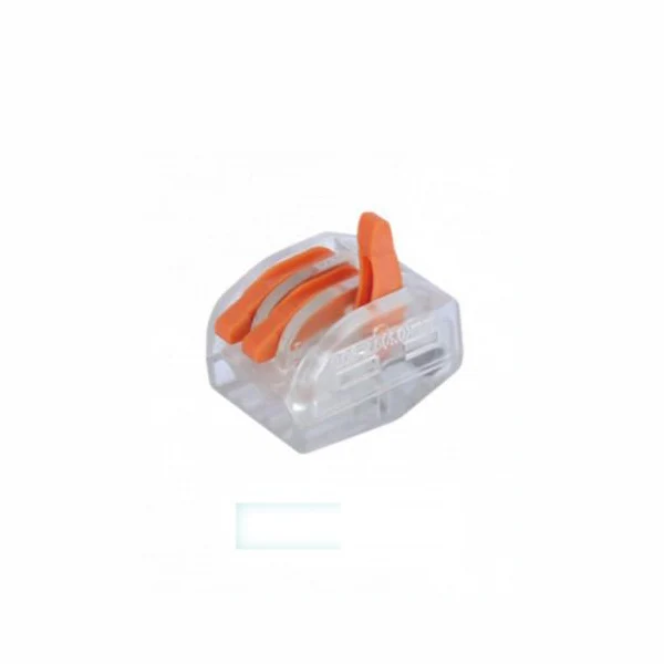 2/5 pieces PCT-213 PCT213 222-413 Universal Compact Wire Wiring Connector 3 pin Conductor Terminal Block With Lever AWG 28-12 |