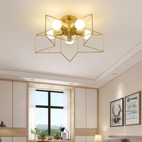 lamps and lanterns of study of all copper star bedroom lamp corridor balcony lamp light simple atmospheric restaurant