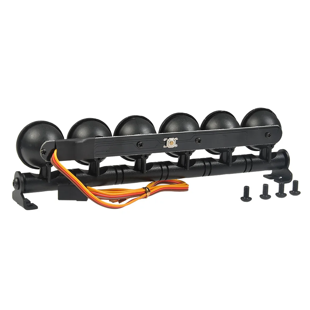 AXSPEED RC автомобиль светодиодный потолочная лампа фары бар без защитного кожуха 6