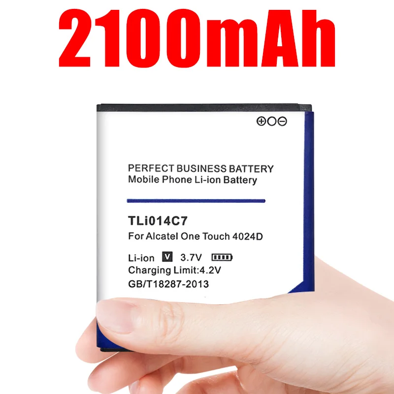 Аккумулятор для сотового телефона TLi014C7 1 шт. Alcatel OneTouch Pixi First 4024D|Зарядные