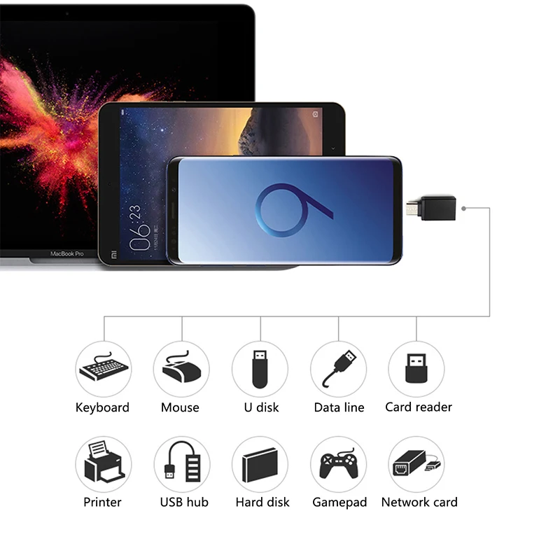 Адаптер USB Type C для Macbook Pro p10 p20 Samsung Note 7 8 9 + mi 5|Кабели VGA| |