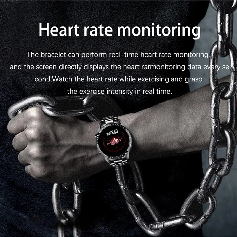 

GEJIAN Smart Watch Men smartwatch Women Full Touch Screen Sports Fitness Watch Waterproof Bluetooth Call For Android ios phone