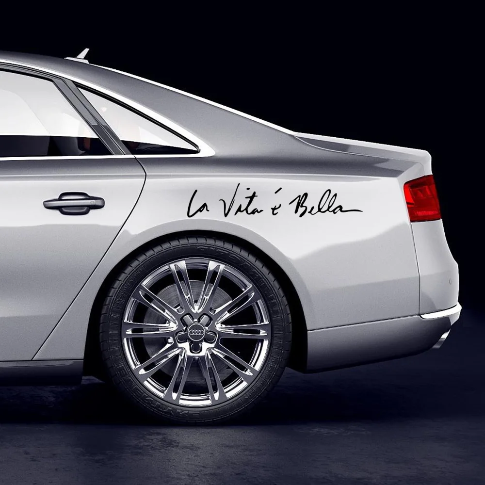 LEEPEE наклейки на тело автомобиля жизнь красивое украшение DIY Авто Наклейка для