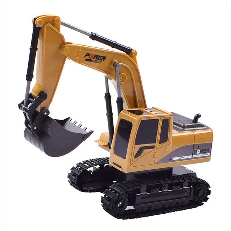 Радиоуправляемый экскаватор игрушка с дистанционным управлением инженерное