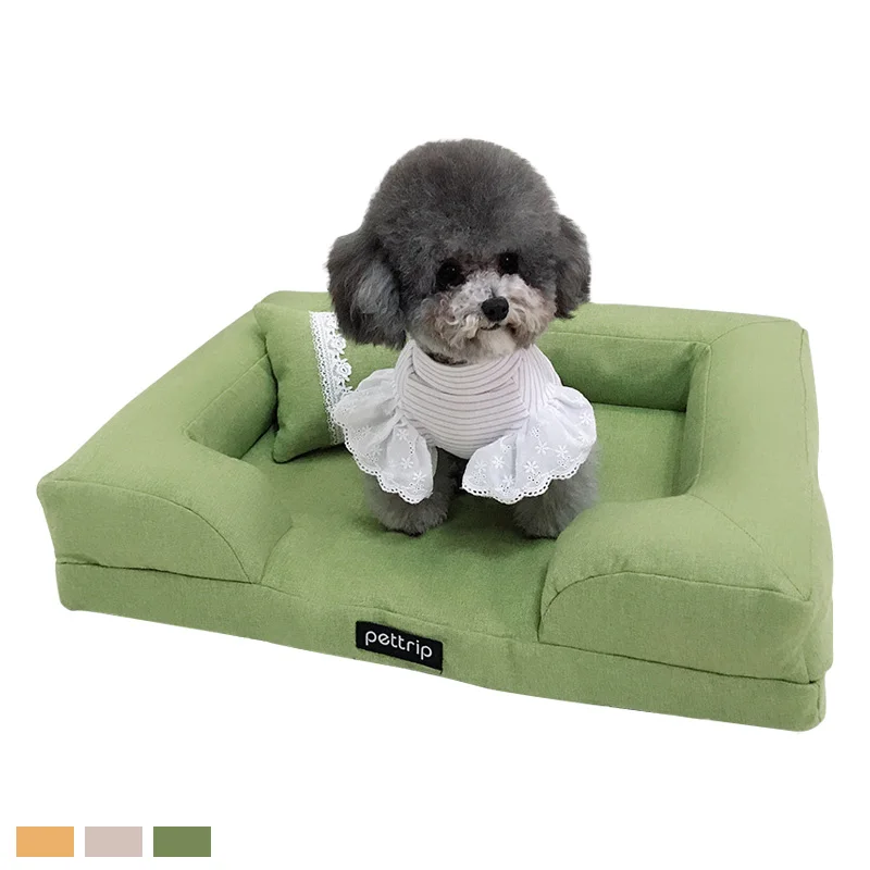 

Indoor Pet Supplies Four Seasons Universal Soft Dog Sofa Sleeping Warm Dog Bed Removable and Washable Cat Nest Breathable Mat