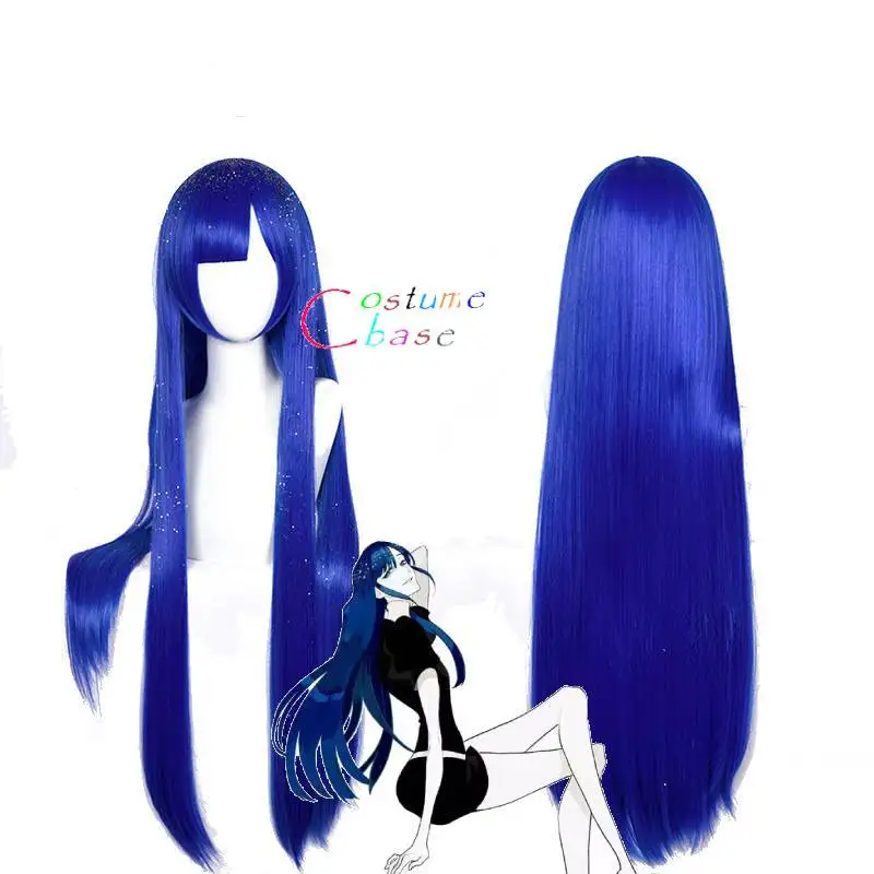 Парик для косплевечерние женщин и девушек Land of The lglitous Houseki No Kuni Lapis Lazuli Wig прямой